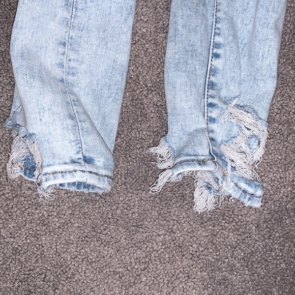 Intense Ripped Light Wash Jeans - Picture 2 of 3